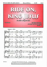 Ride on, King Jesus SATB choral sheet music cover